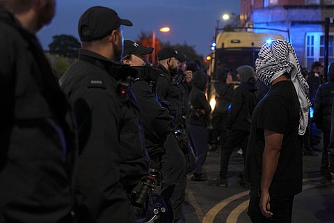 Counter protests in Liverpool